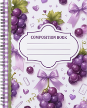 Load image into Gallery viewer, "Juicy Fruit" Handmade Subject Notebook