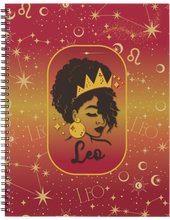 Load image into Gallery viewer, "Afro Zodiac" Handmade Subject Notebook