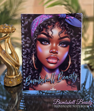 Load image into Gallery viewer, "Bombshell Beauty" Handmade Subject Notebook