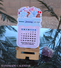 Load image into Gallery viewer, "Seasons in a Jar" Handmade Desk Calendar