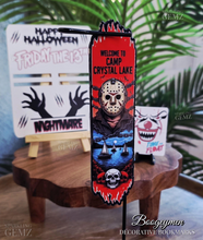 Load image into Gallery viewer, "Boogeymen" Decorative Bookmark Set