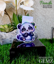 Load image into Gallery viewer, "Panda" Magnetic Bookmark