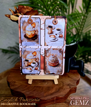 Load image into Gallery viewer, "English Patisserie" Decorative Bookmark Set