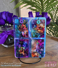Load image into Gallery viewer, "Whimsical Garden" Decorative Bookmark Set