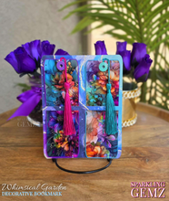 Load image into Gallery viewer, "Whimsical Garden" Decorative Bookmark Set