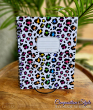 Load image into Gallery viewer, "Composition Style ~ Chic" Handmade Subject Notebook