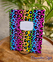 Load image into Gallery viewer, "Composition Style ~ Chic" Handmade Subject Notebook