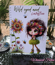 Load image into Gallery viewer, "Whimsical Fairy Love" Handmade Subject Notebook