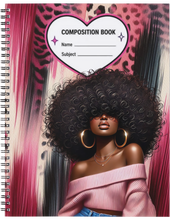 Load image into Gallery viewer, "Ah-Shay" Handmade Subject Notebook