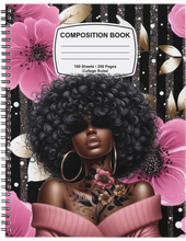 Load image into Gallery viewer, "Ah-Shay" Handmade Subject Notebook