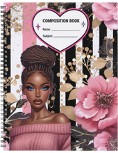 Load image into Gallery viewer, "Ah-Shay" Handmade Subject Notebook