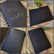 Load and play video in Gallery viewer, "Infinity" Handmade Blackout Journal