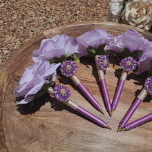 Load and play video in Gallery viewer, "Lavender Bliss" Faux Flower Pen