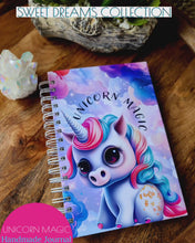 Load and play video in Gallery viewer, "Sweet Dreams" Handmade Journal