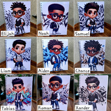 Load image into Gallery viewer, "The Cool Kids ~ Boys" Handmade Subject Notebook