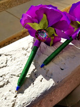Load image into Gallery viewer, "The Mardi Gras" Faux Flower Pen