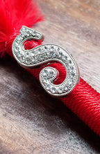 Load image into Gallery viewer, "Rhinestone Letter" Faux Flower Pen