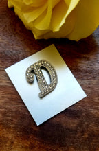 Load image into Gallery viewer, "Rhinestone Letter" Faux Flower Pen