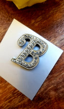 Load image into Gallery viewer, "Rhinestone Letter" Faux Flower Pen