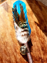 Load image into Gallery viewer, "Native Tiger" Faux Feather Pen