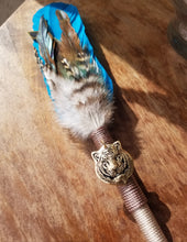 Load image into Gallery viewer, "Native Tiger" Faux Feather Pen