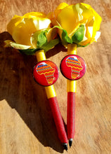 Load image into Gallery viewer, "Pride of Africa" African Continent Faux Flower Pen