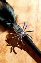 Load image into Gallery viewer, "Widow" Faux Feather Pen