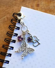 Load image into Gallery viewer, "Butterflies" Journal Jewelry