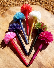 Load image into Gallery viewer, "Mini Mums" Faux Flower Pen