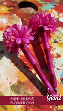Load image into Gallery viewer, "Mini Mums" Faux Flower Pen