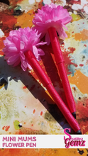 Load image into Gallery viewer, "Mini Mums" Faux Flower Pen