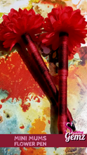 Load image into Gallery viewer, "Mini Mums" Faux Flower Pen