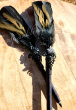 Load image into Gallery viewer, "Lone Wolf" Faux Feather Pen