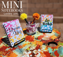 Load image into Gallery viewer, "Watercolor" Inspirational Mini Notebook