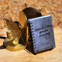 Load image into Gallery viewer, "Grunge" Inspirational Mini Notebook