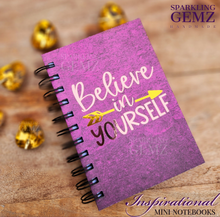 Load image into Gallery viewer, "Grunge" Inspirational Mini Notebook