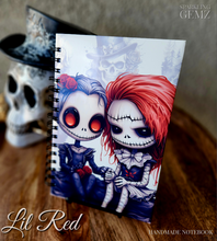 Load image into Gallery viewer, "Spooky Series" Handmade Notebook