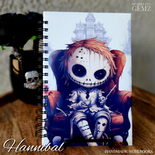 Load image into Gallery viewer, "Spooky Series" Handmade Notebook