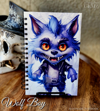 Load image into Gallery viewer, "Spooky Series" Handmade Notebook