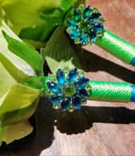 Load image into Gallery viewer, "Tropicana" Faux Flower Pen