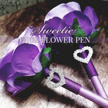 Load image into Gallery viewer, "Sweetie" Faux Flower Pen