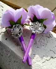 Load image into Gallery viewer, "Pretty Lady " Faux Flower Pen