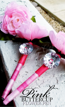 Load image into Gallery viewer, "Pink Buttercup" Faux Flower Pen