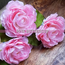 Load image into Gallery viewer, "Pink Buttercup" Faux Flower Pen