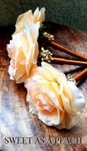 Load image into Gallery viewer, "Sweet as a Peach" Faux Flower Pen