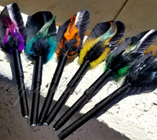 Load image into Gallery viewer, Perfect Hints "Purple" Faux Feather Pen