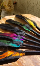 Load image into Gallery viewer, Perfect Hints "Blue" Faux Feather Pen