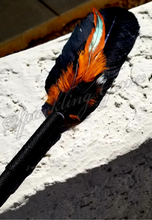 Load image into Gallery viewer, Perfect Hints "Orange" Faux Feather Pen