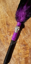 Load image into Gallery viewer, "Skull Bling" Faux Feather Pen
