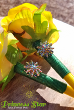 Load image into Gallery viewer, "Princess Star" Faux Flower Pen